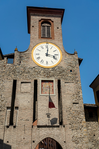 San Polo D Enza Italy Historic Buildings Stock Photo - Download Image ...