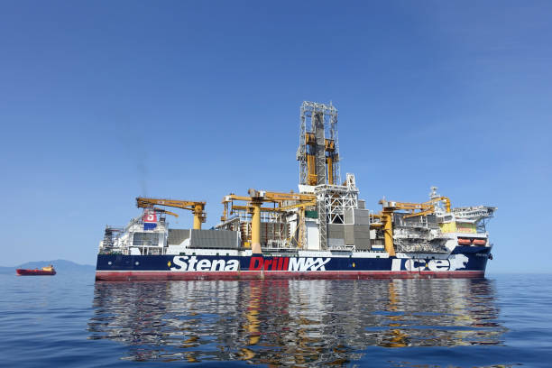 stena drill max schiff - drillship stock-fotos und bilder
