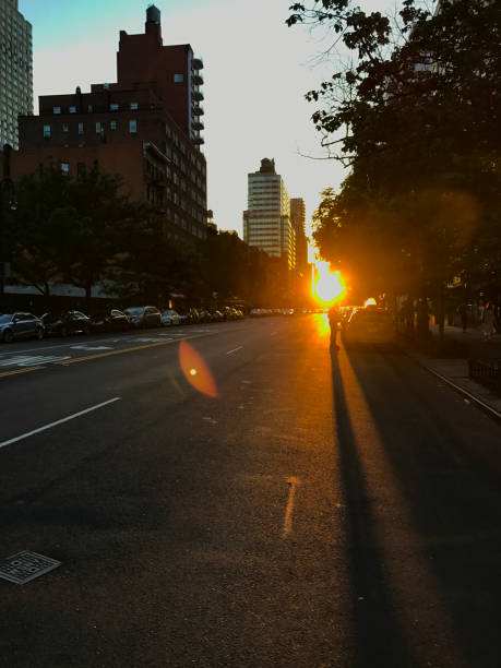 istock Beautiful sunset in Yorkville 1224578534