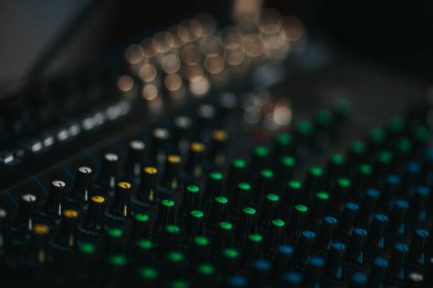 istock Defocused Image Of Illuminated Lighting Equipment 1224586273