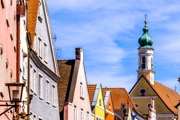 istock historic facades in Landshut - bavaria 1224586757