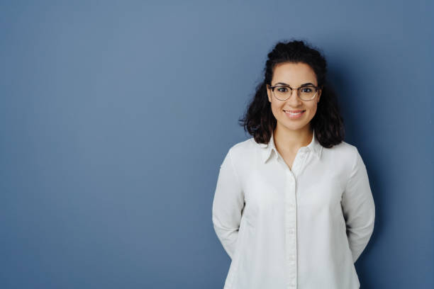 istock Happy friendly self-assured young woman 1224606183