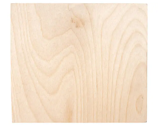 Photo of Rectangular piece of birch plywood