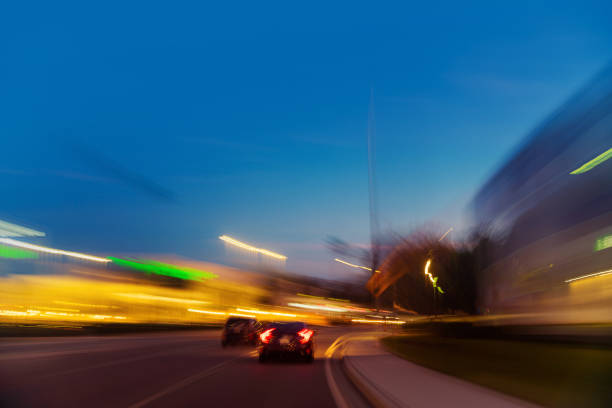 istock Abstract Speeding Miami Florida 1224614738