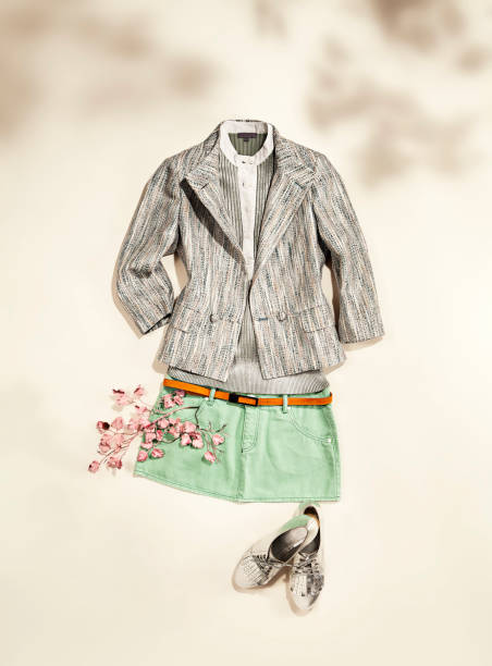 Women’s clothing with personal accessories