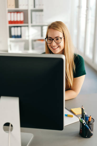 istock Successful young businesswoman smiling 1224622685