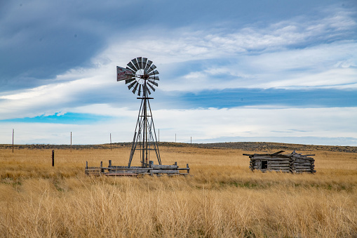 Very old building in Western USA - Montana