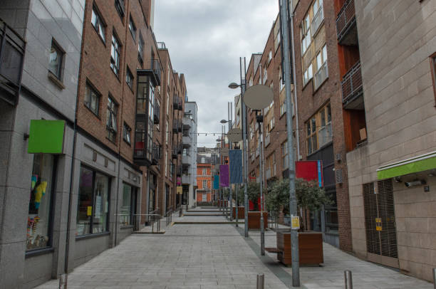 istock Empty Streets in Dublin City centre during coronavirus , Dublin, Ireland 1224628419