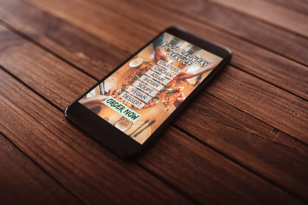 istock food delivery service app on the smartphone 1224629041