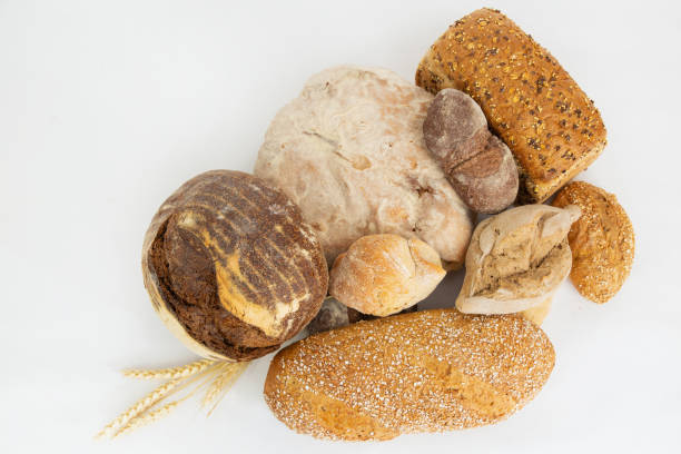 istock Wheat and rye pastry with cereals or seeds 1224636543
