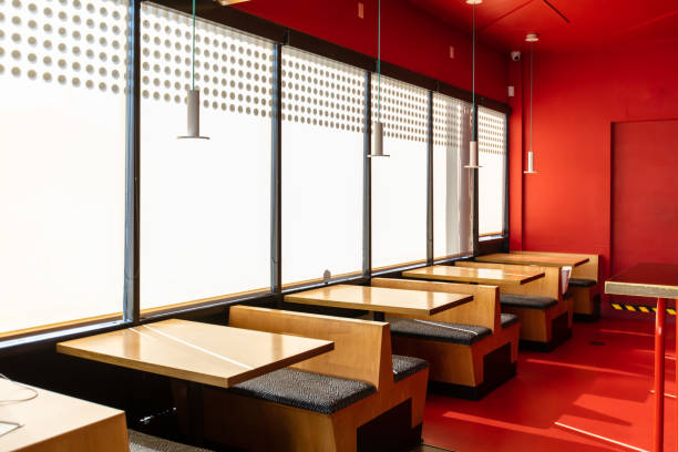 istock Empty Restaurant Restaurant During Covid-19 Pandemic 1224640625