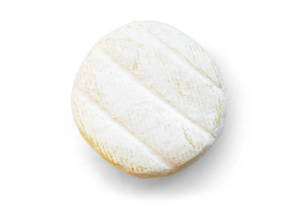 istock 01= Brie cheese isolated on a white background. Clipping path included. 1224657268