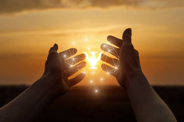 istock Hands shows the brain and psychology icon . 1224659158