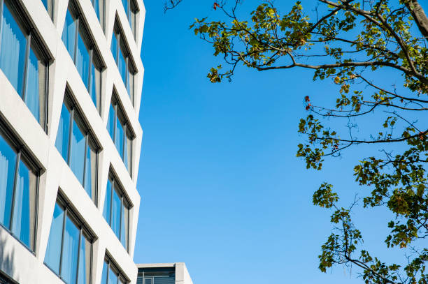 istock Modern apartment building on a sunny summer day 1224660720