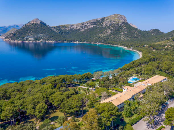 Formentor coast and coastline in Mallorca