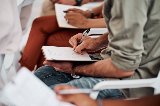 istock Keep notes of how far you are towards your goals 1224665381