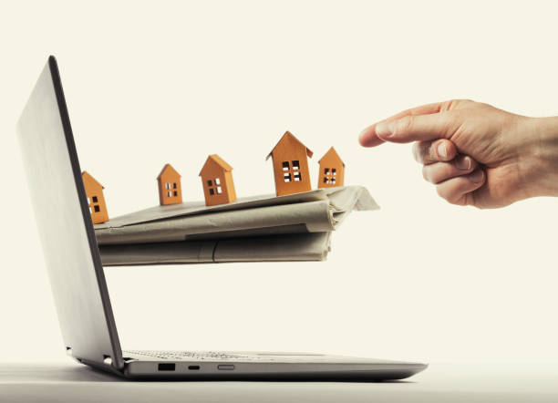 istock Concept of modern technologies in real estate industry. 1224665514