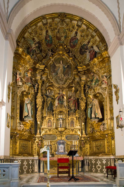 istock Sacromonte Monastery interior. The monastery was built at the holy place where Romans executed Christians. 1224666056