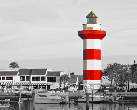Lighthouse-Harbor Town-Hilton Head Island SC-Sunrise
