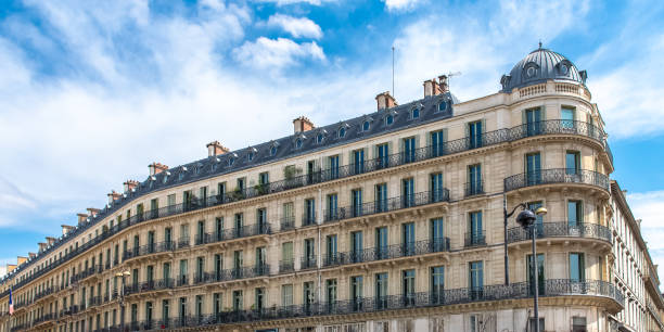 istock Paris, typical facades and street 1224671366