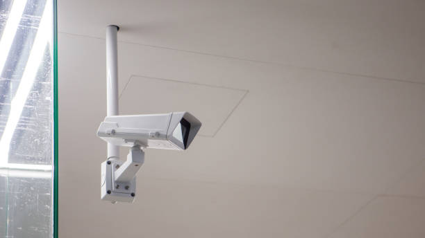 istock CCTV camera in the subway room, public place, security and video surveillance. 1224672848