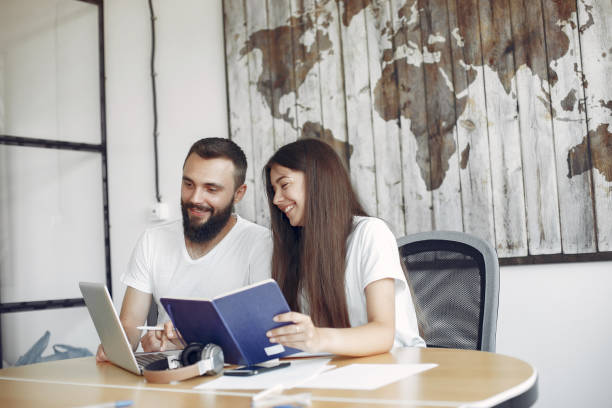 istock Young people working together and use the laptop 1224676395