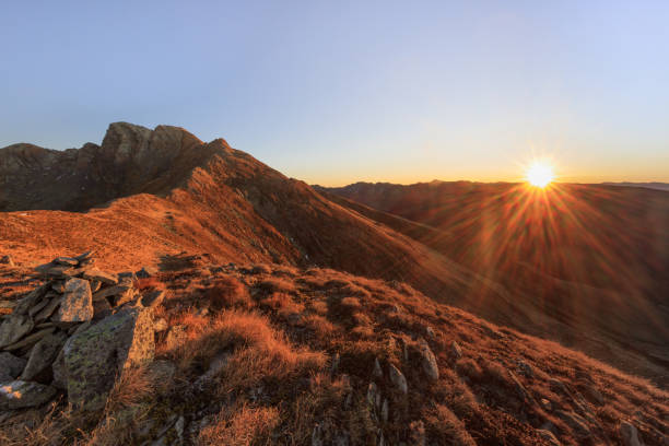 istock sunrise in Fagaras Mountains, Romania 1224679443