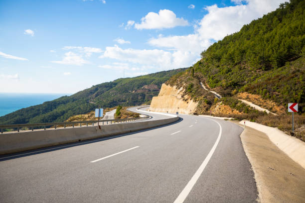 istock The road along the seashore Alanya - Anamur 1224683949