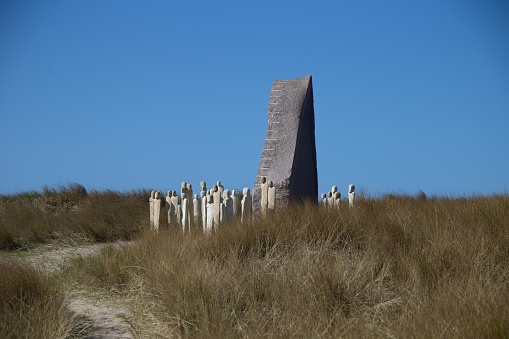 The WW1 Memorial in Thyborøn in Denmark