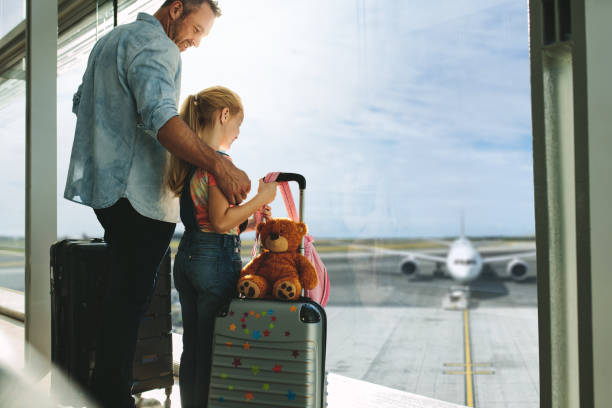istock Family at airport 1224686234