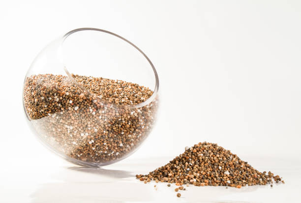 istock Chemical / mineral fertilizer or npk on white background isolated 1224702247