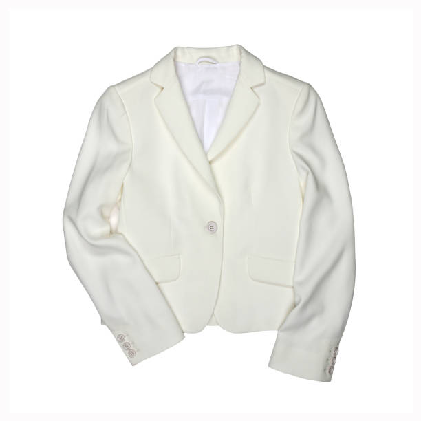 istock White female jacket isolated on white background 1224704064