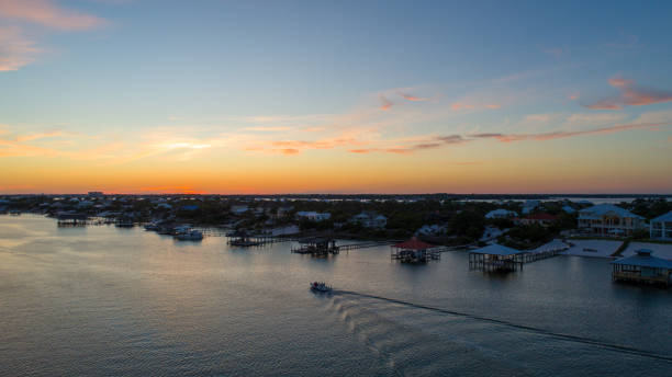 istock Sunset at Ono Island and Perdido Key beach 1224707172