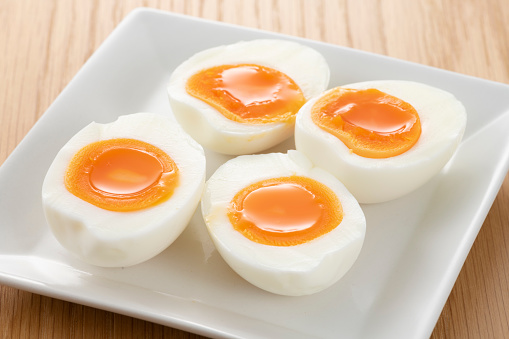 Soft-boiled eggs