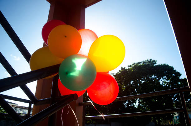 istock colorful balloons at celebratory event like a wedding 1224727103