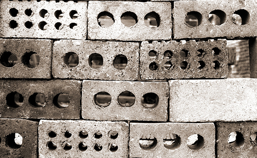 Some many different styles of bricks. Who knew?!