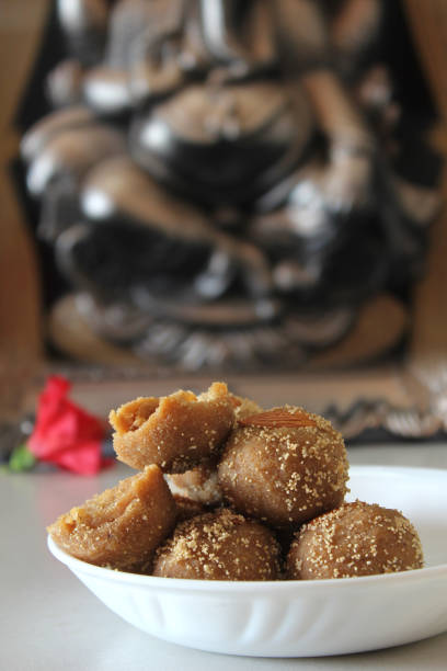 istock Churma Ladoo Traditional Indian sweet 1224730945