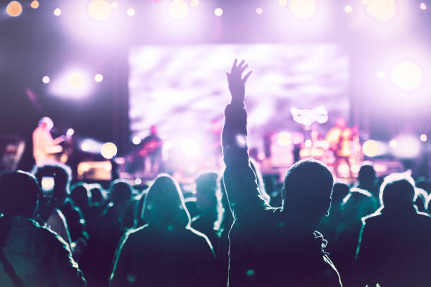 istock cheering crowd at rock concert 1224734925