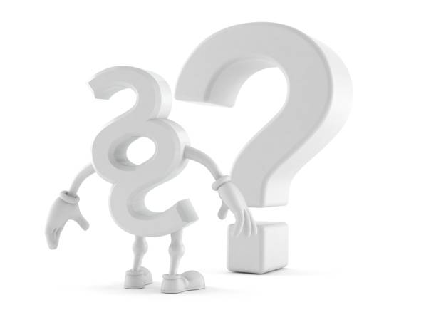 istock Paragraph symbol character looking at question mark symbol 1224741897
