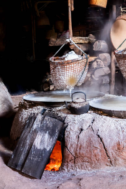 istock Table Salt, Rock Salt from The Salt Pits 1224747394