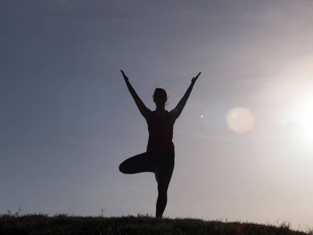 istock Yoga in the park 1224753898