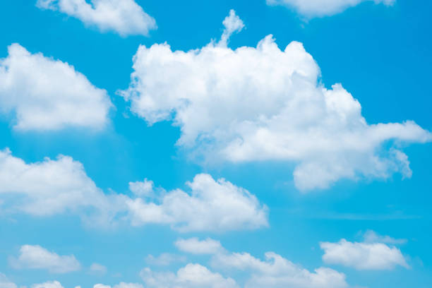istock Beautiful blue sky with clouds for background. Beautiful blue sky. 1224757922