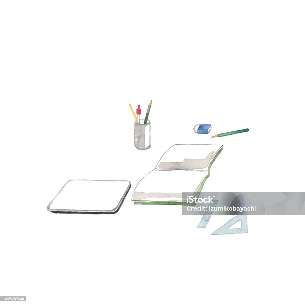 Writering Instruments Images Writing Instrument Stock Illustration - Download Image Now - Book ...