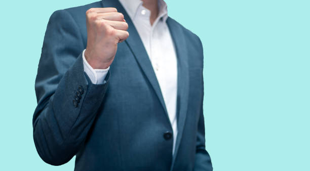 istock A businessman with a gutsy pose 1224761900