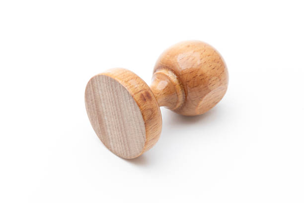 istock Wooden rubber stamp. 1224761965