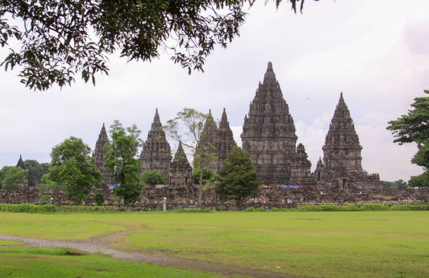 istock Prambanan temple complex landscape, Indonesia 1224767227