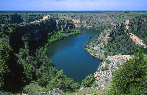 Natural Park of the Hoces del Río Duraton Castilla y Leon Spain