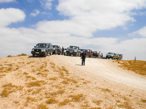 In April 2011, a group of tourists were doing a 4X4 rallye in Ourika Valley in Morocco.