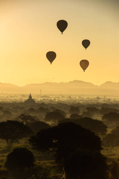 istock Bagan in the morning will have balloons 1224774084