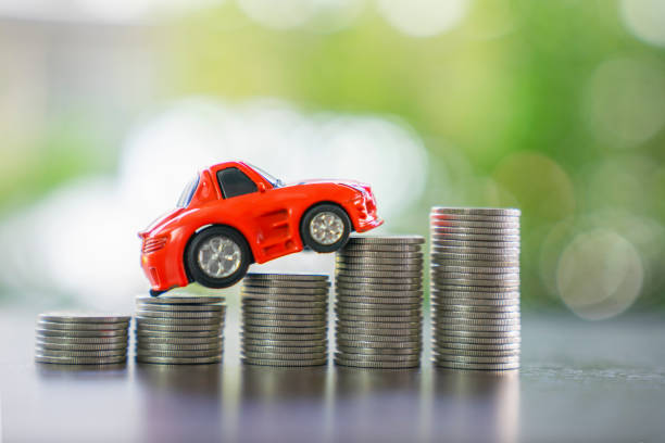 billån, pengar, bilförsäkring koncept - bilförsäkring bildbanksfoton och bilder